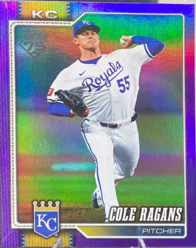 Cole Ragans [Purple Rainbow Foil] #484