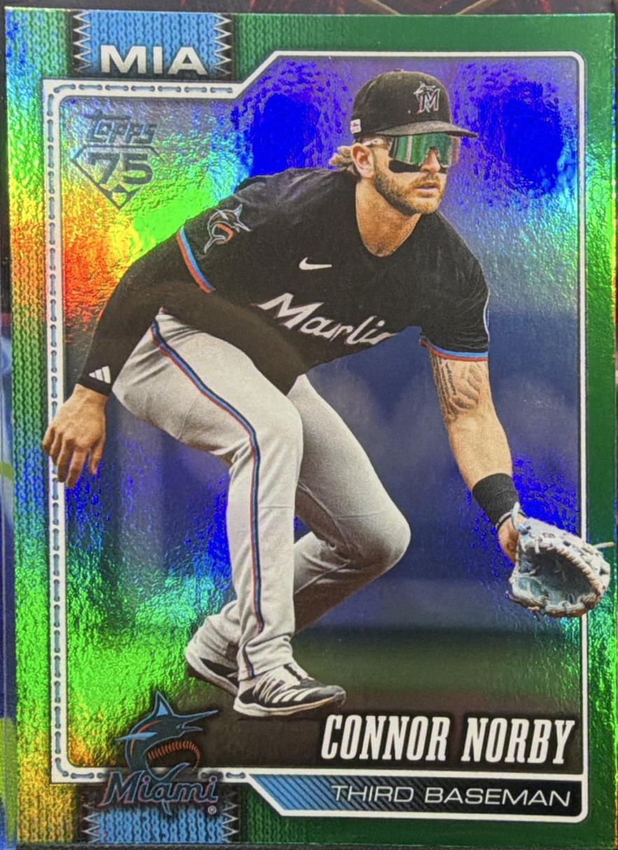 Connor Norby [Holo Foil Green] #695