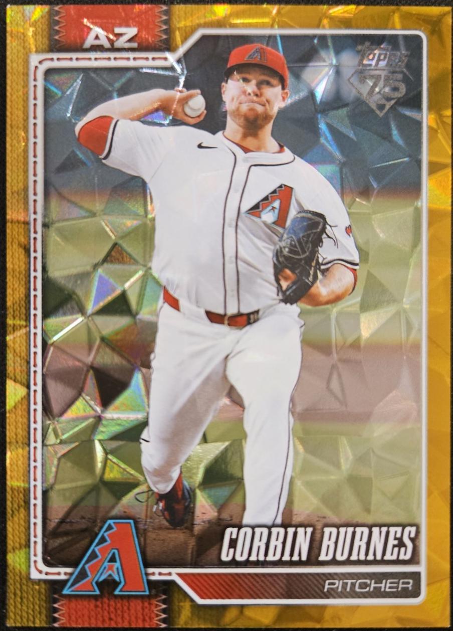 Corbin Burnes [Gold Diamante Foil] #630