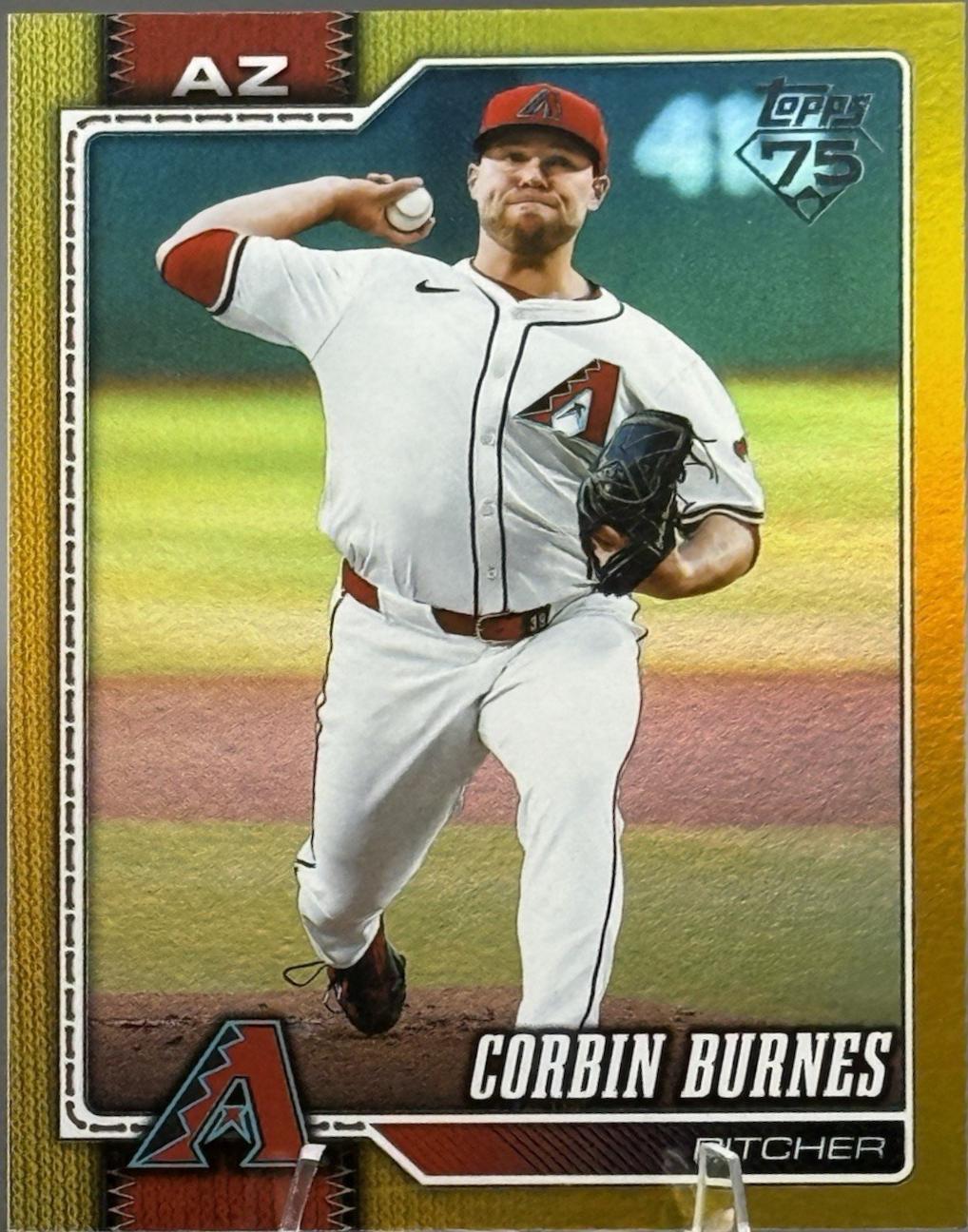 Corbin Burnes [Gold Rainbow Foil] #630