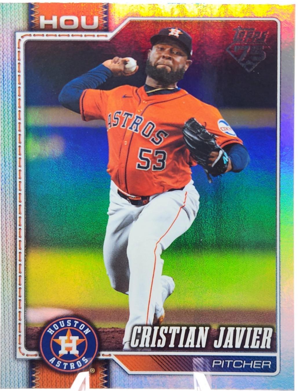 Cristian Javier [Rainbow Foil] #599