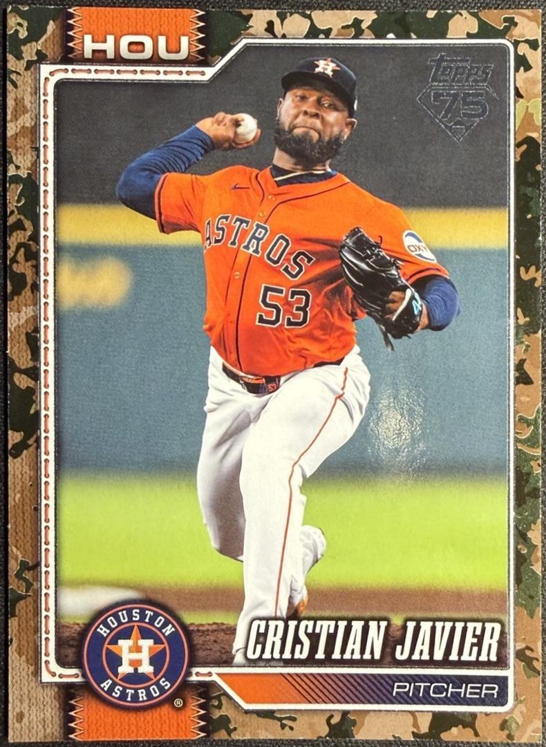 Cristian Javier [Wood] #599