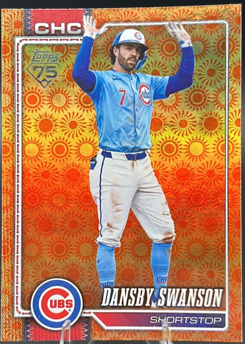 Dansby Swanson [Holiday Sunshine Variation] #550