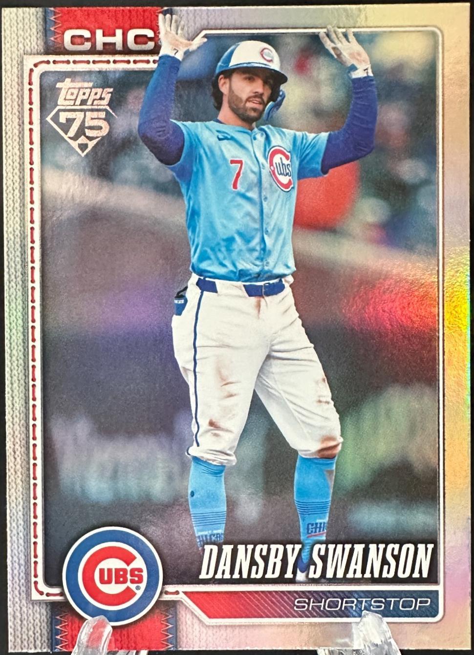 Dansby Swanson [Rainbow Foil] #550