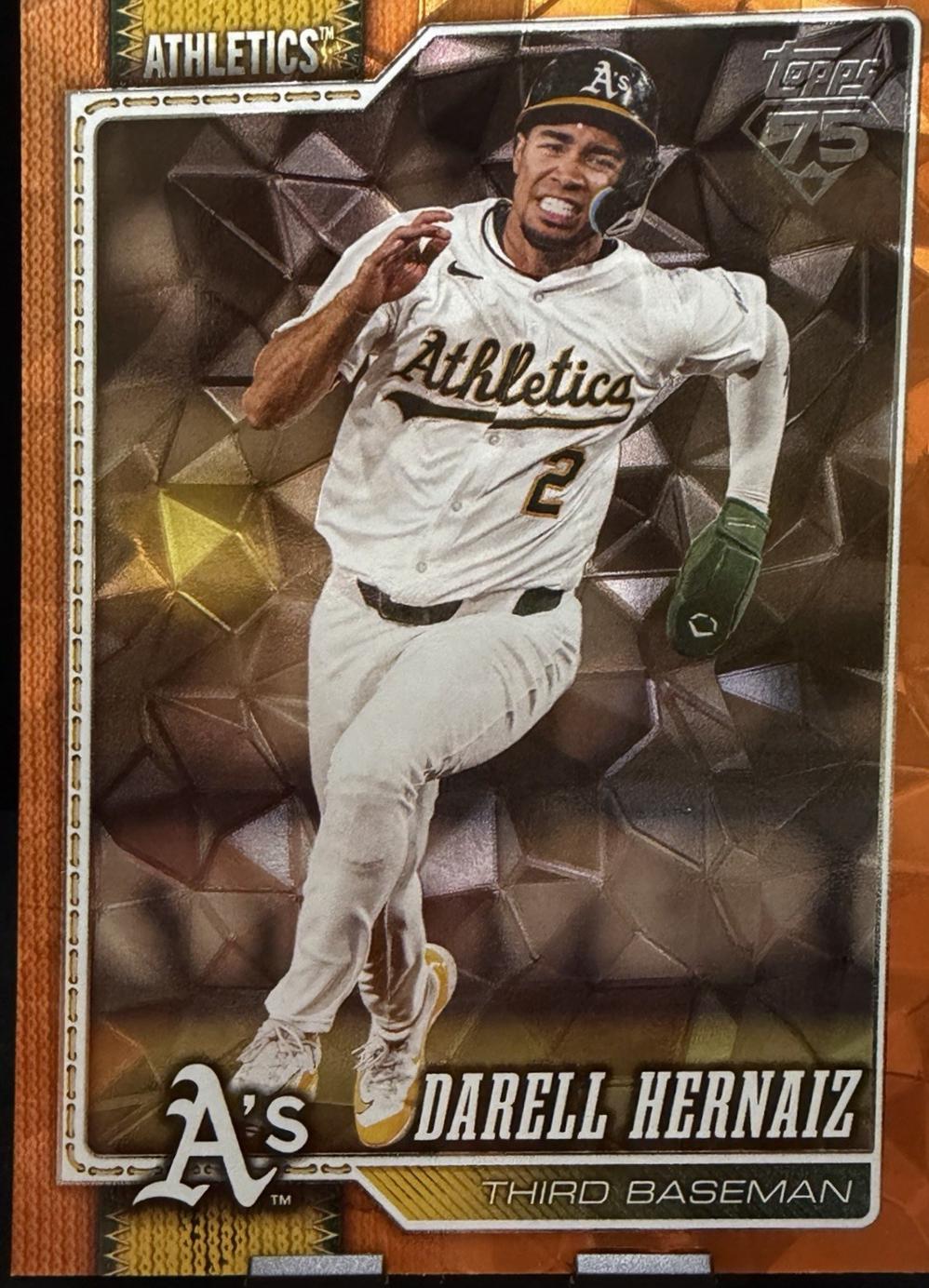 Darell Hernaiz [Gold Diamante Foil] #678