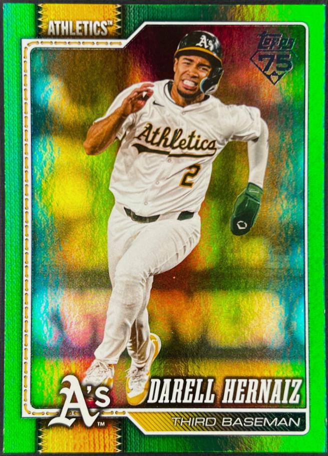 Darell Hernaiz [Green Rainbow Foil] #678