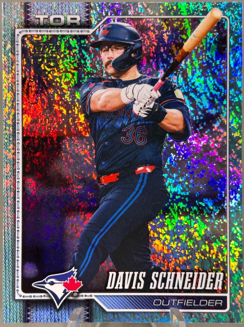 Davis Schneider [Holo Foil Aqua] #361