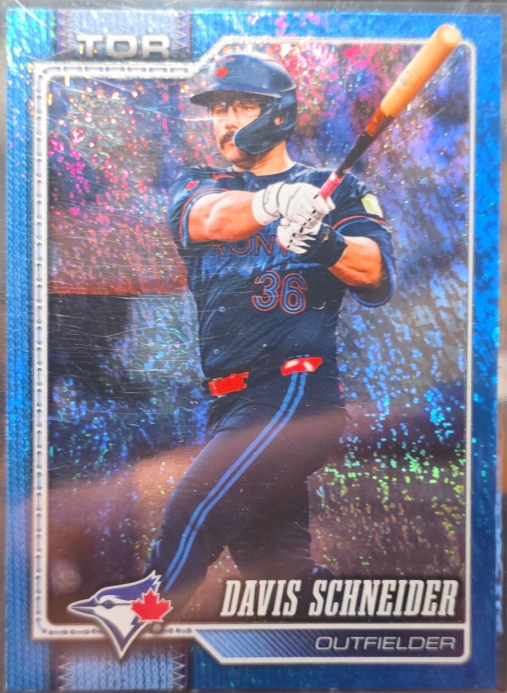 Davis Schneider [Holo Foil Blue] #361
