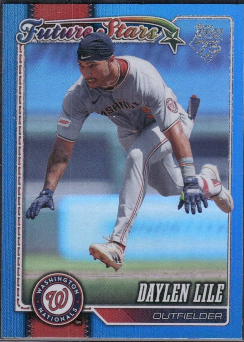 Daylen Lile [Blue Rainbow Foil] #549