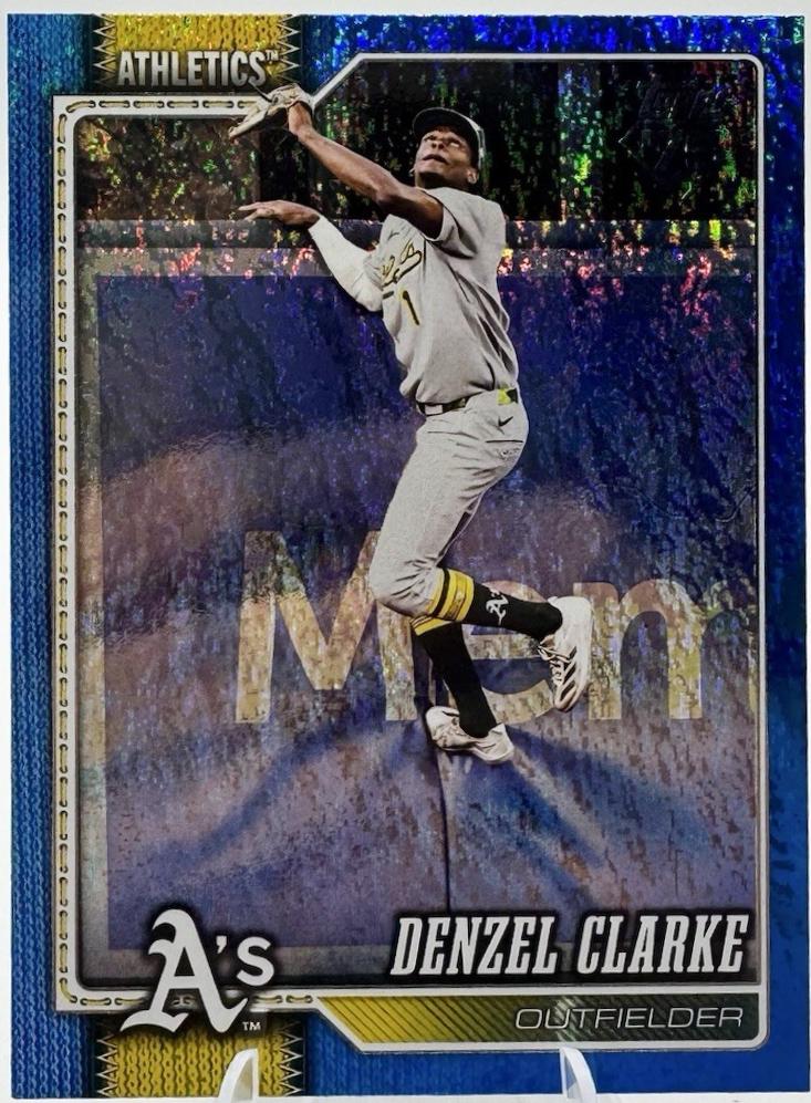 Denzel Clarke [Blue Rainbow Foil] #375