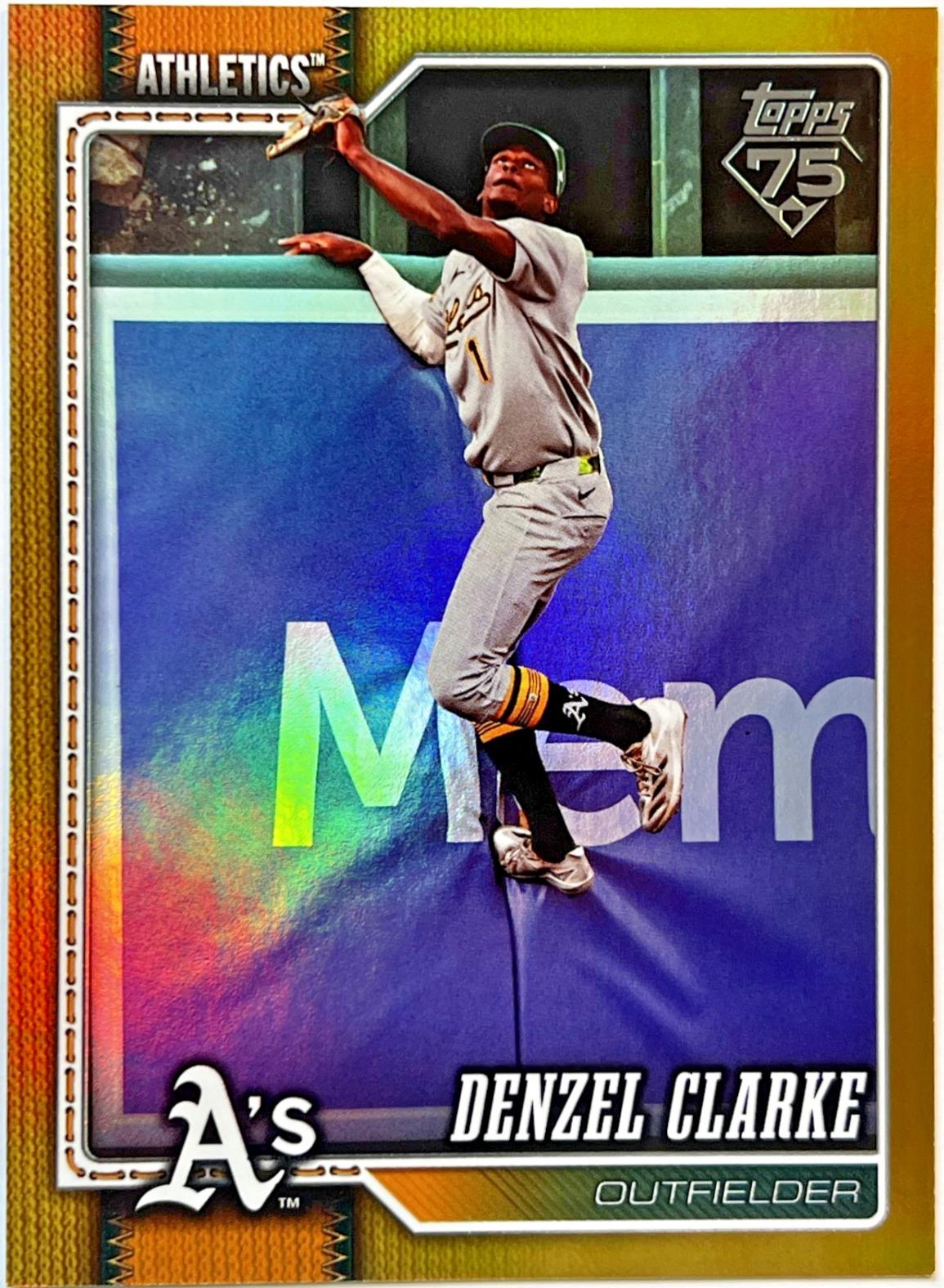 Denzel Clarke [Gold Rainbow Foil] #375