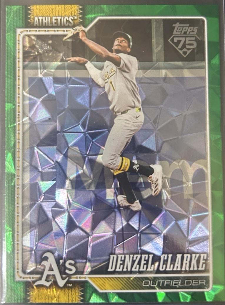 Denzel Clarke [Green Diamante Foil] #375