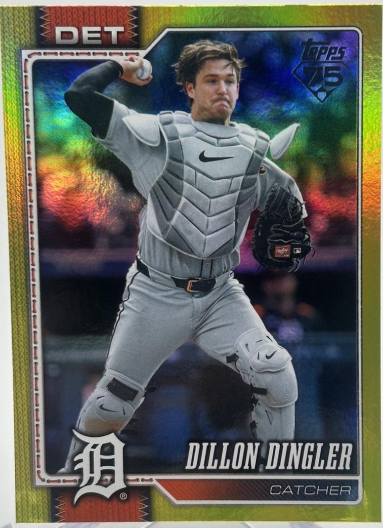 Dillon Dingler [Yellow Rainbow Foil] #351