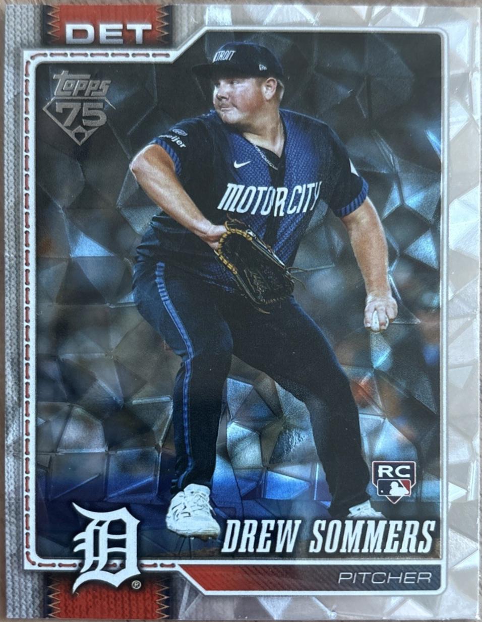 Drew Sommers [Diamante Foil] #387