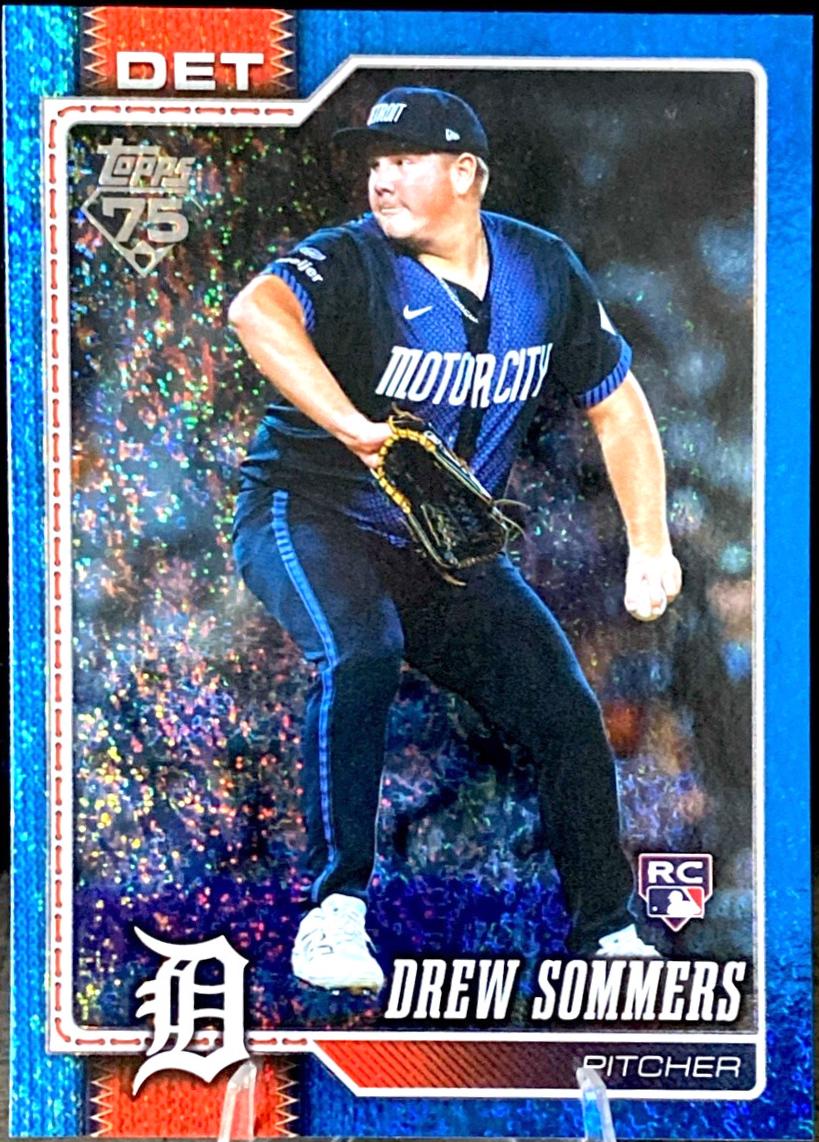 Drew Sommers [Holo Foil Blue] #387