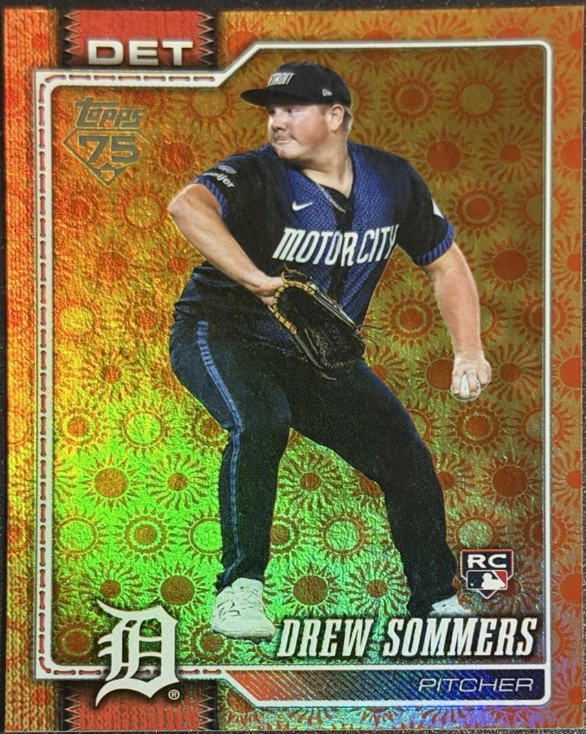 Drew Sommers [Holo Foil Orange] #387