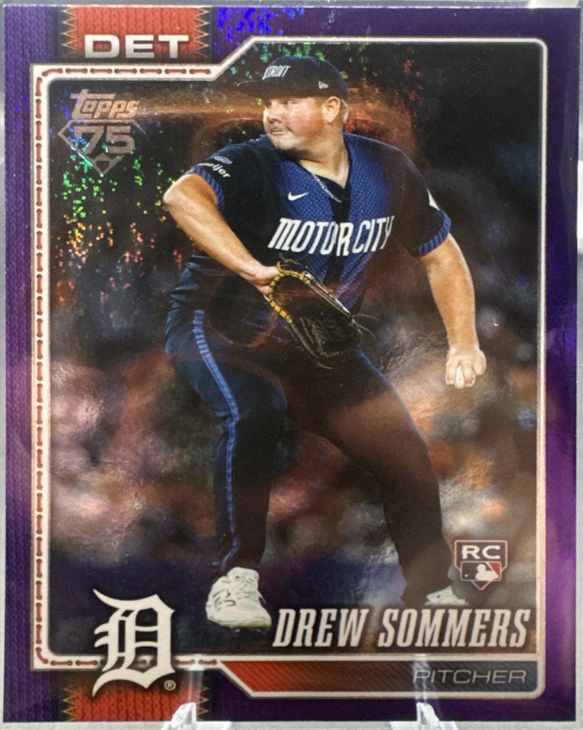 Drew Sommers [Holo Foil Purple] #387