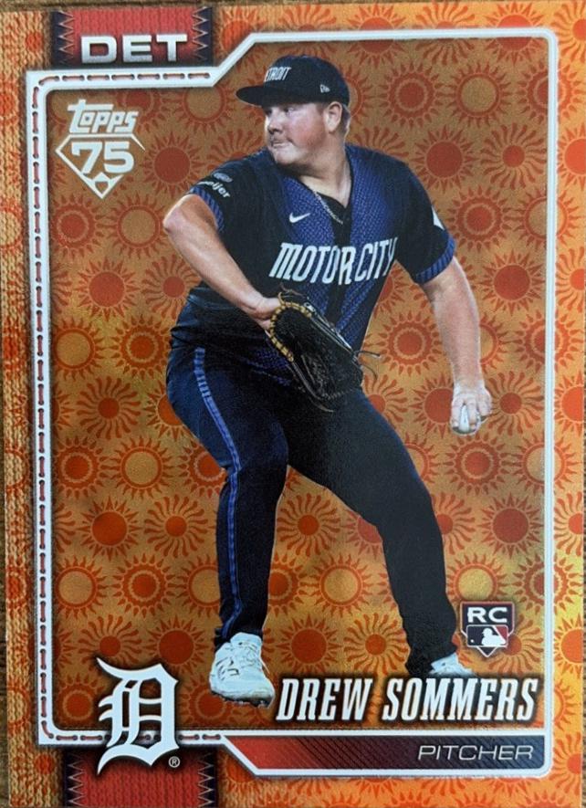 Drew Sommers [Orange Diamante Foil] #387