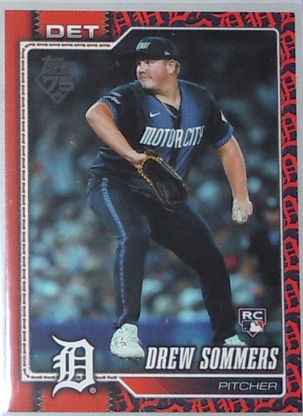 Drew Sommers [Team Color Border Variation] #387