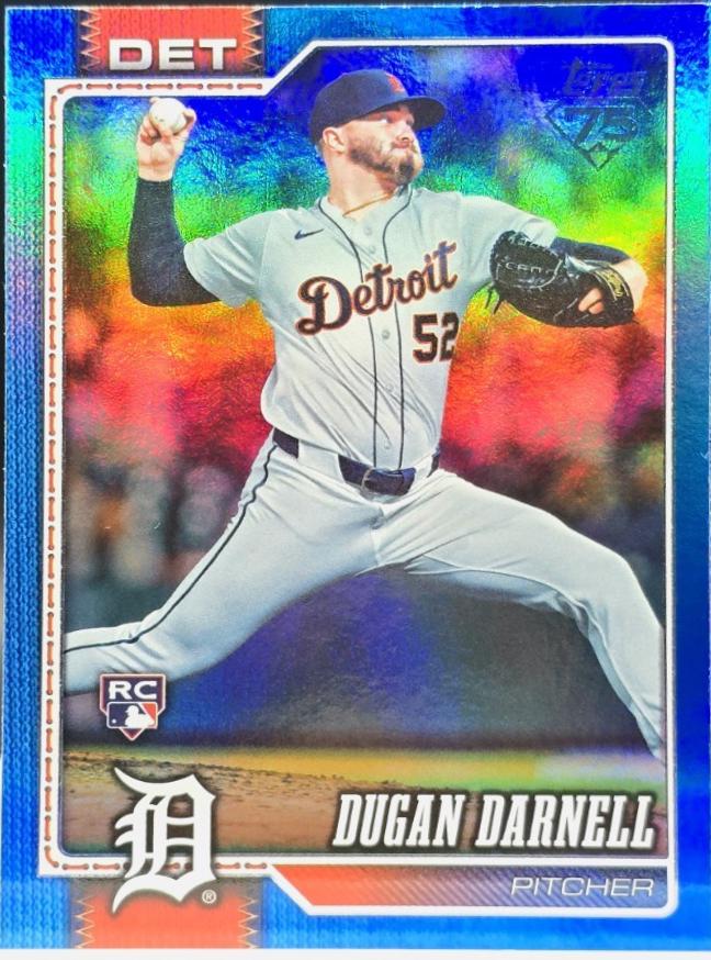Dugan Darnell [Blue Rainbow Foil] #683