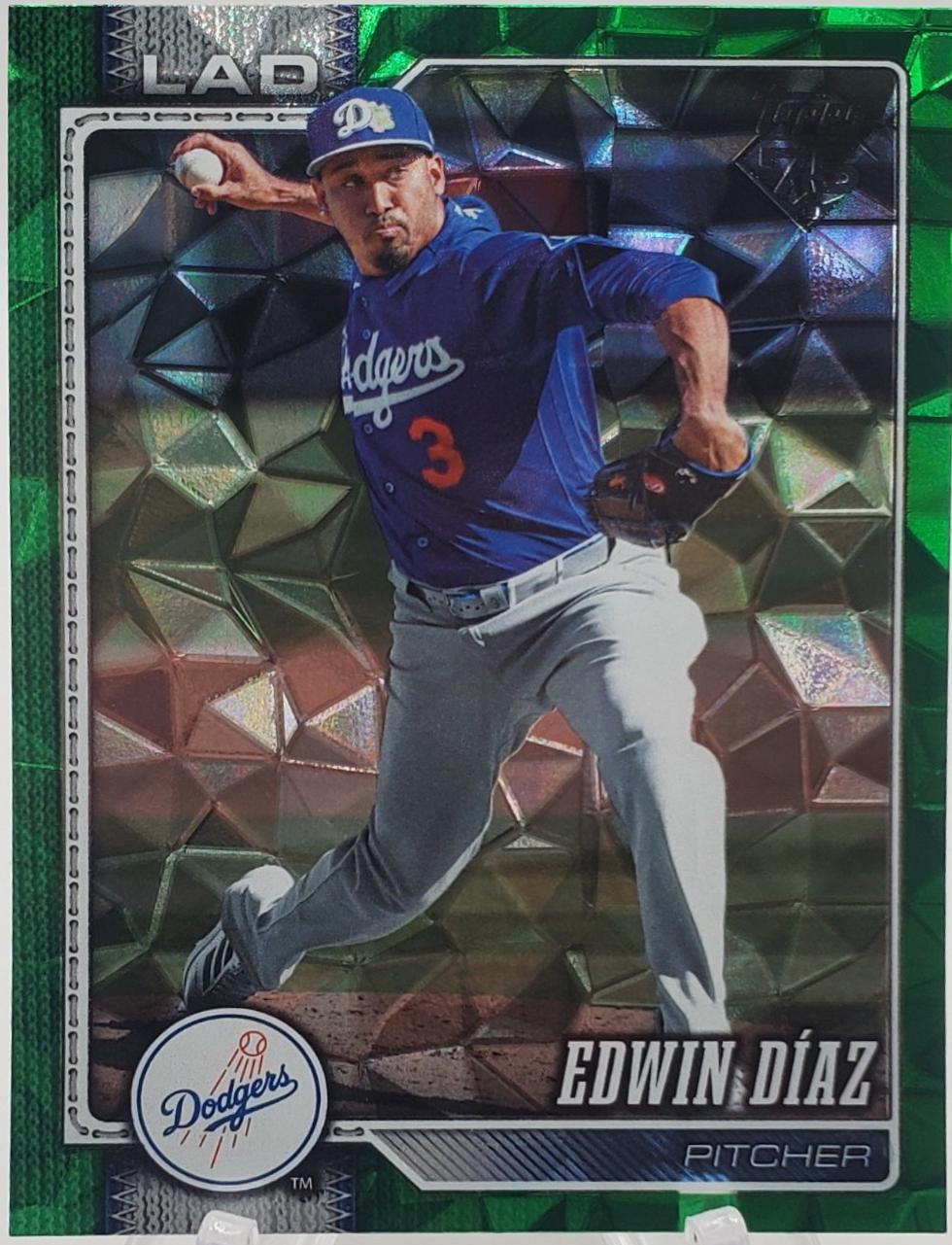 Edwin Diaz [Green Diamante Foil] #506