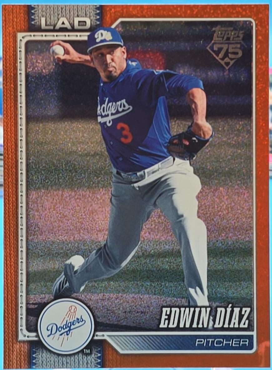 Edwin Diaz [Sandglitter Orange] #506