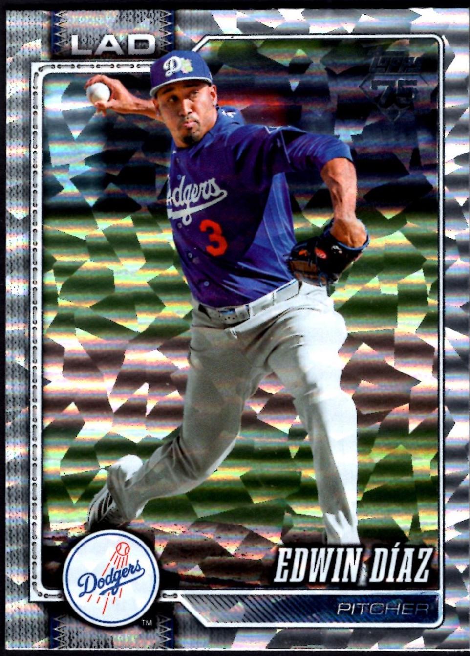 Edwin Diaz [Silver Crackle Foil] #506