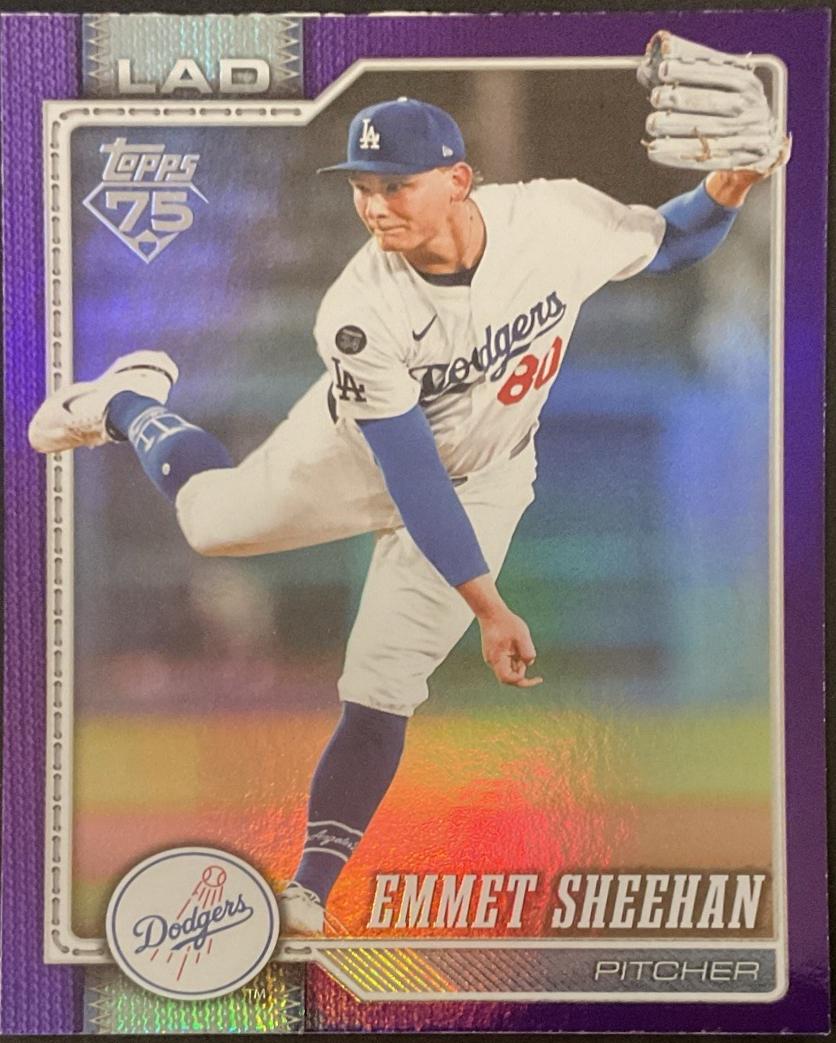 Emmet Sheehan [Purple Rainbow Foil] #524