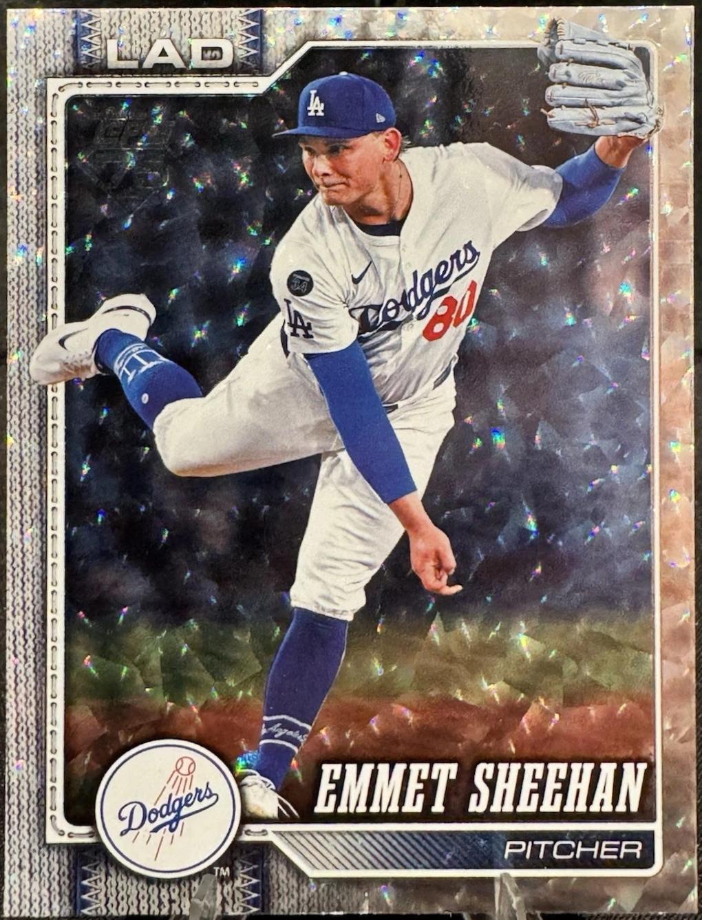 Emmet Sheehan [Silver Crackle Foil] #524