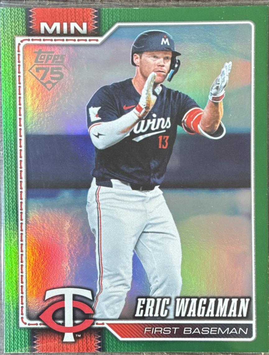 Eric Wagaman [Green Diamante Foil] #394