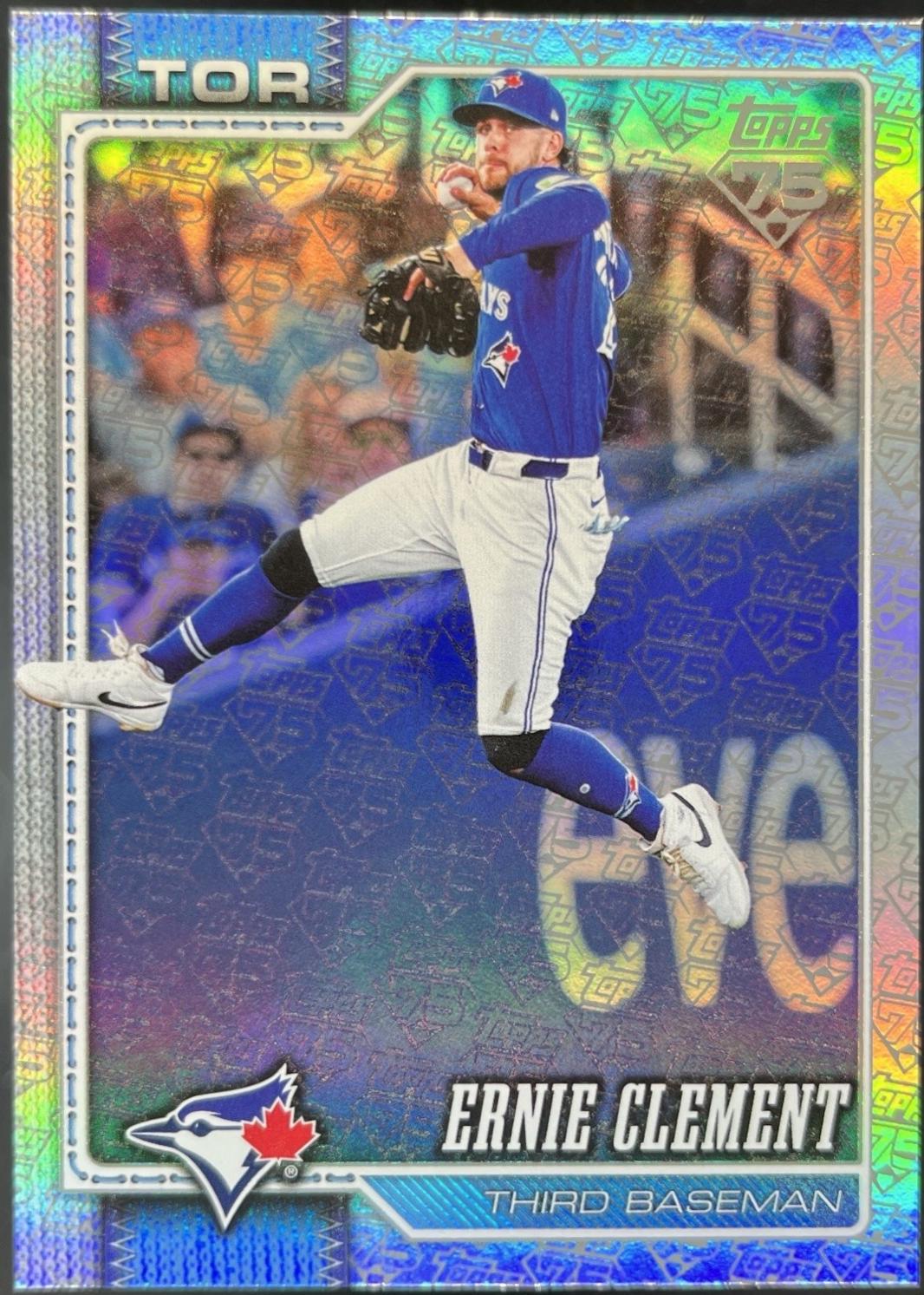 Ernie Clement [75 Years of Topps] #505