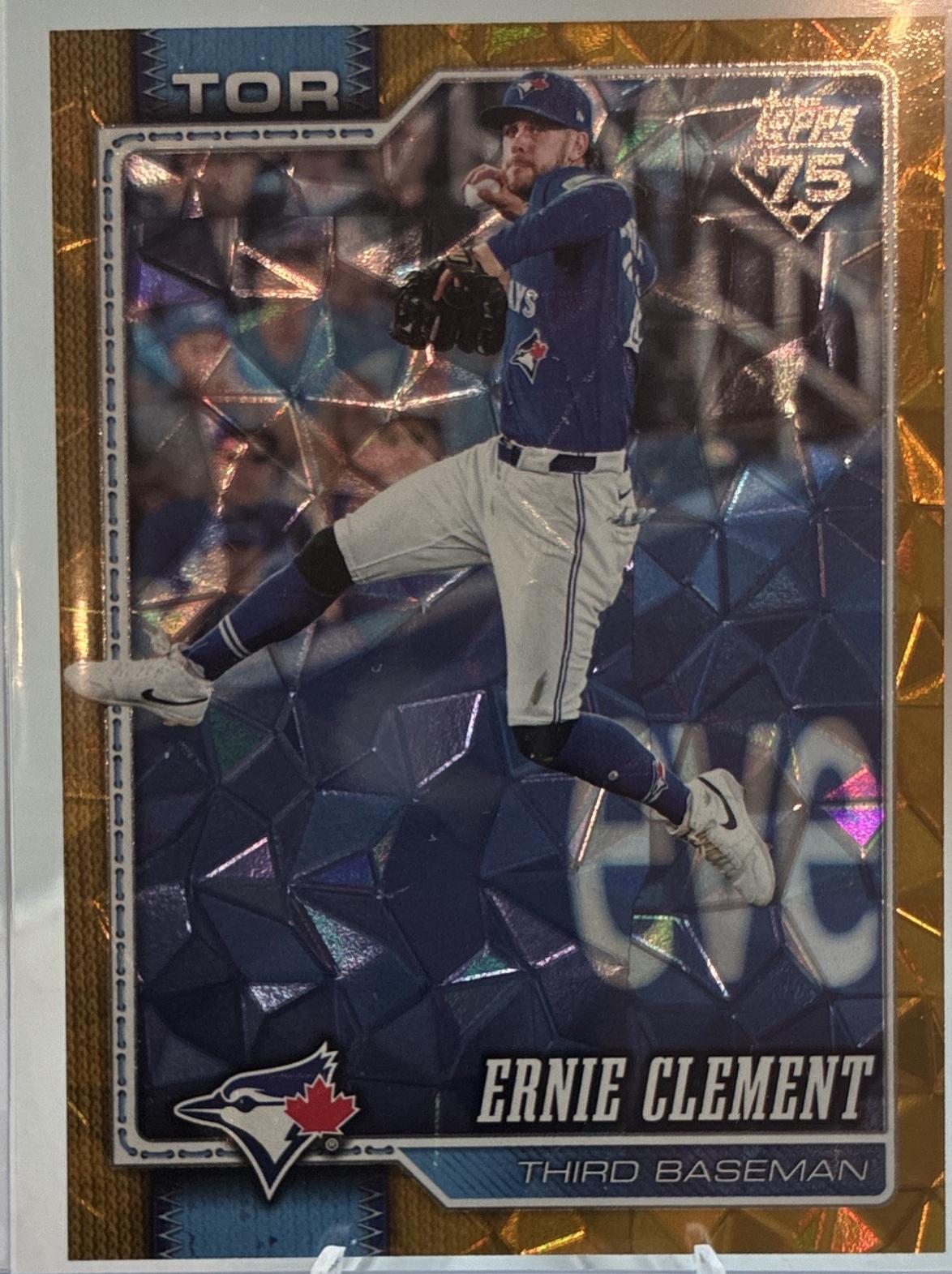 Ernie Clement [Gold Diamante Foil] #505