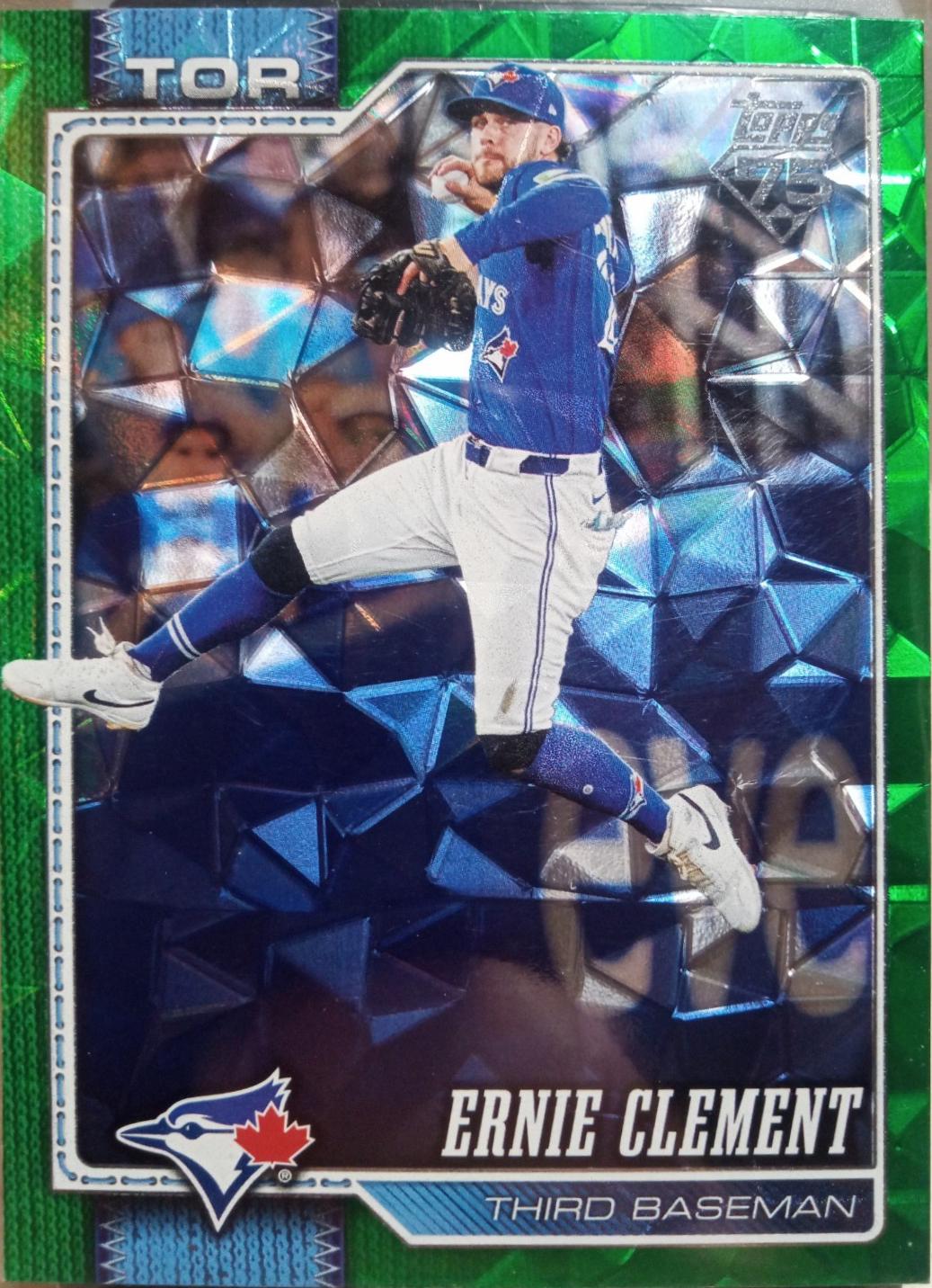 Ernie Clement [Green Diamante Foil] #505