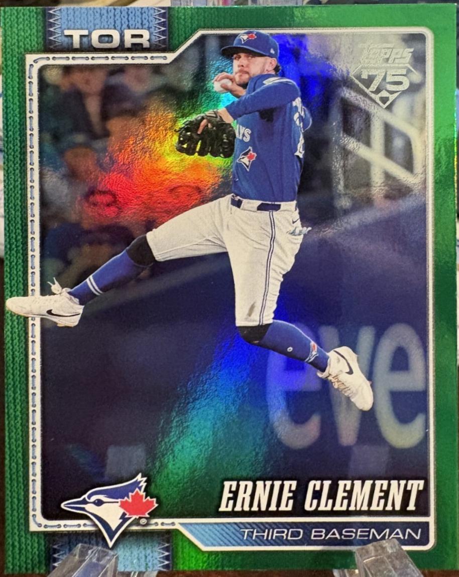 Ernie Clement [Green Rainbow Foil] #505