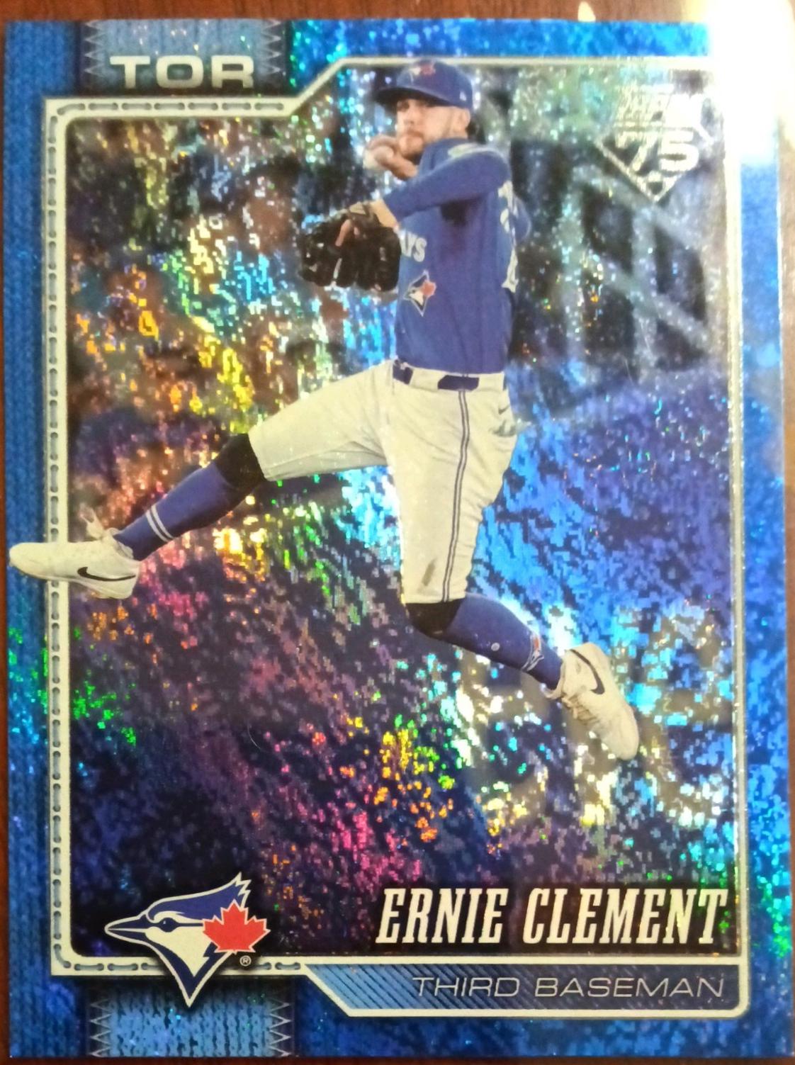 Ernie Clement [Holo Foil Blue] #505