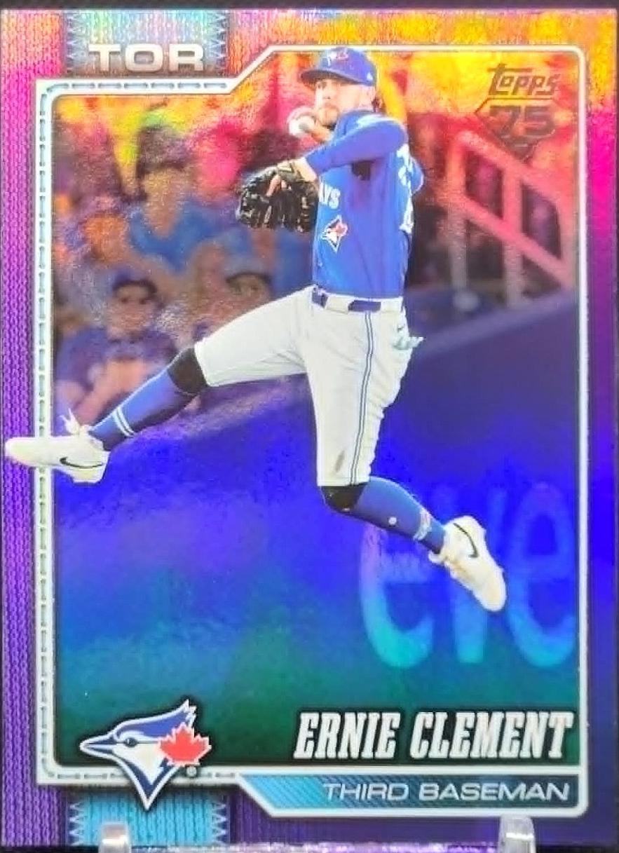 Ernie Clement [Purple Rainbow Foil] #505