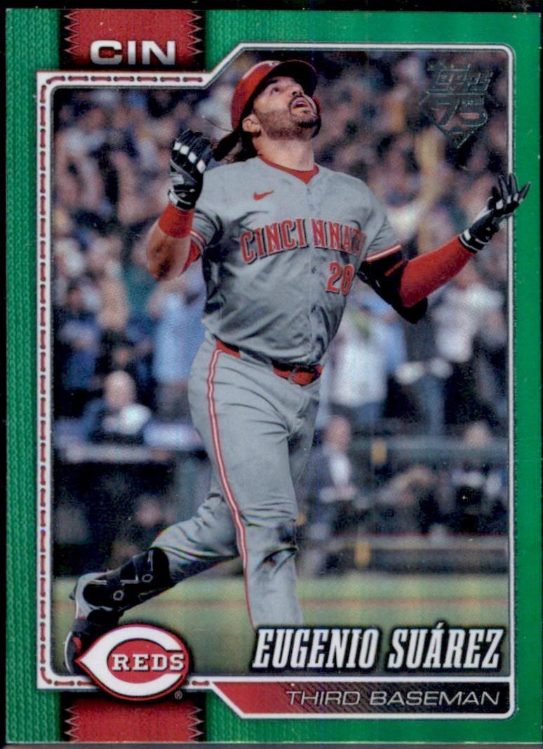 Eugenio Suarez [Green Diamante Foil] #446