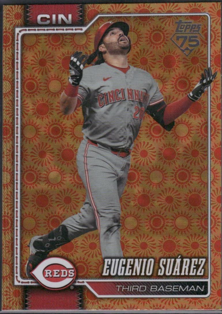 Eugenio Suarez [Orange Diamante Foil] #446
