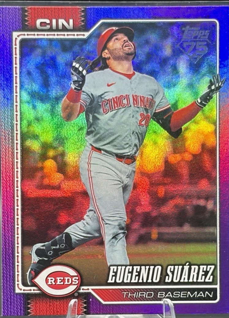 Eugenio Suarez [Purple Rainbow Foil] #446