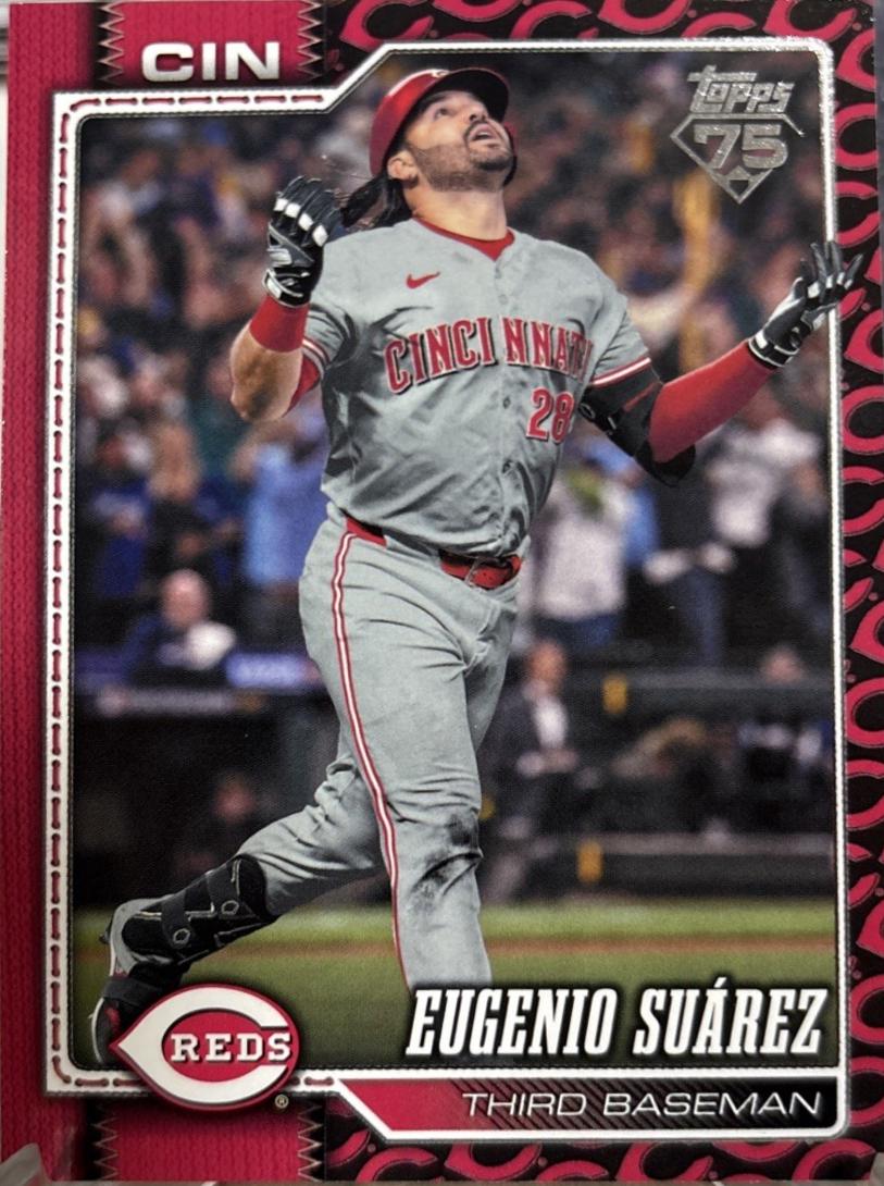 Eugenio Suarez [Team Color Border Variation] #446