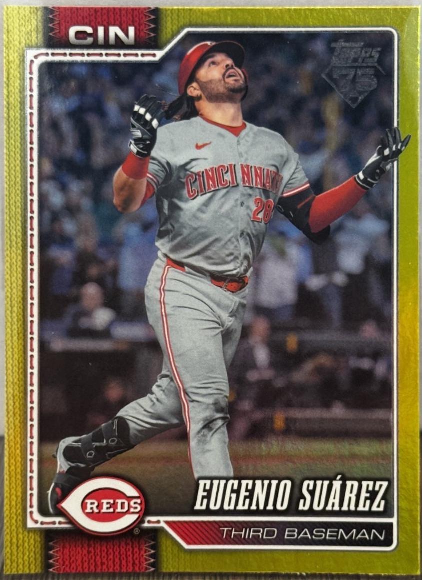 Eugenio Suarez [Yellow Rainbow Foil] #446