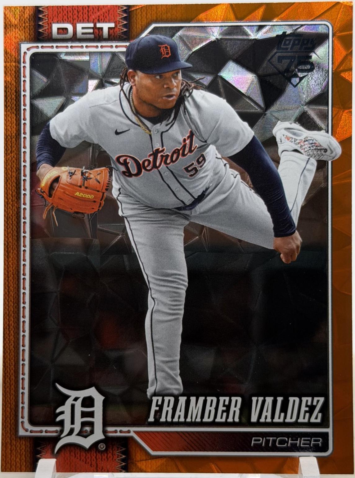 Framber Valdez [Orange Diamante Foil] #380
