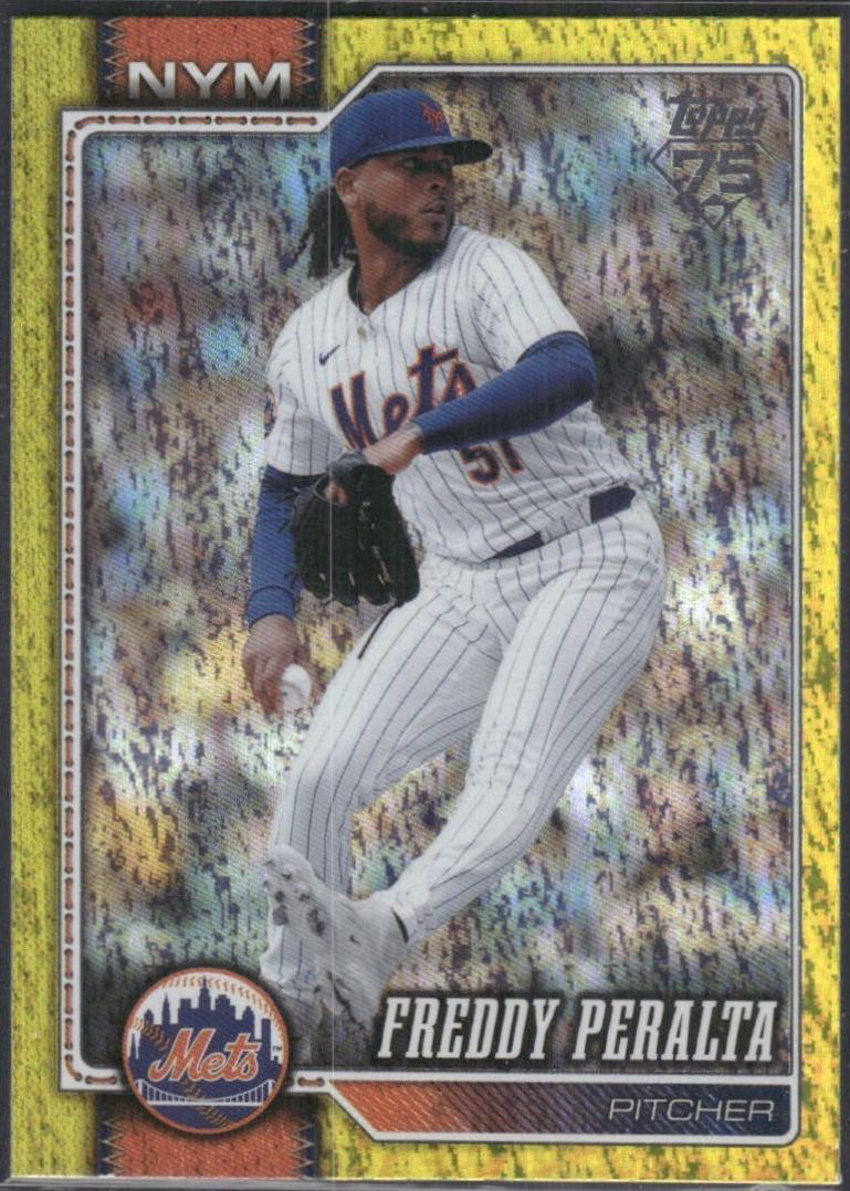 Freddy Peralta [Holo Foil Yellow] #657
