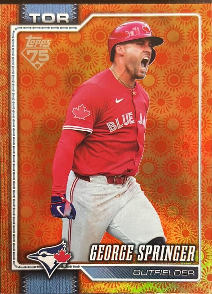 George Springer [Holiday Sunshine Variation] #455
