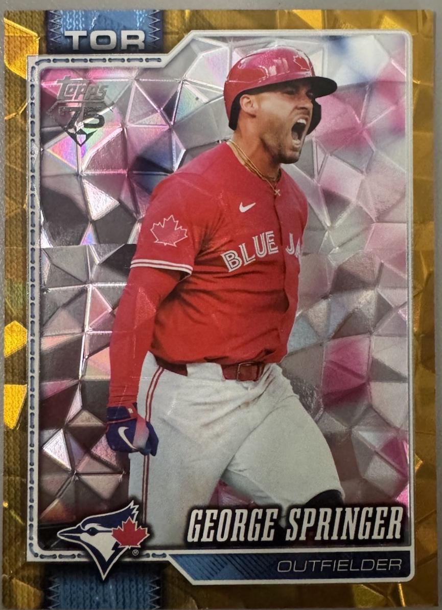 George Springer [Sandglitter Gold] #455