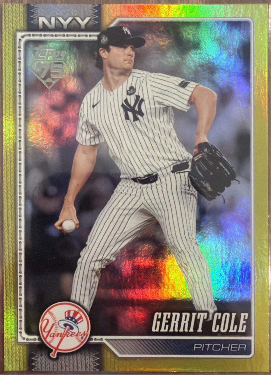 Gerrit Cole [Holo Foil Yellow] #450