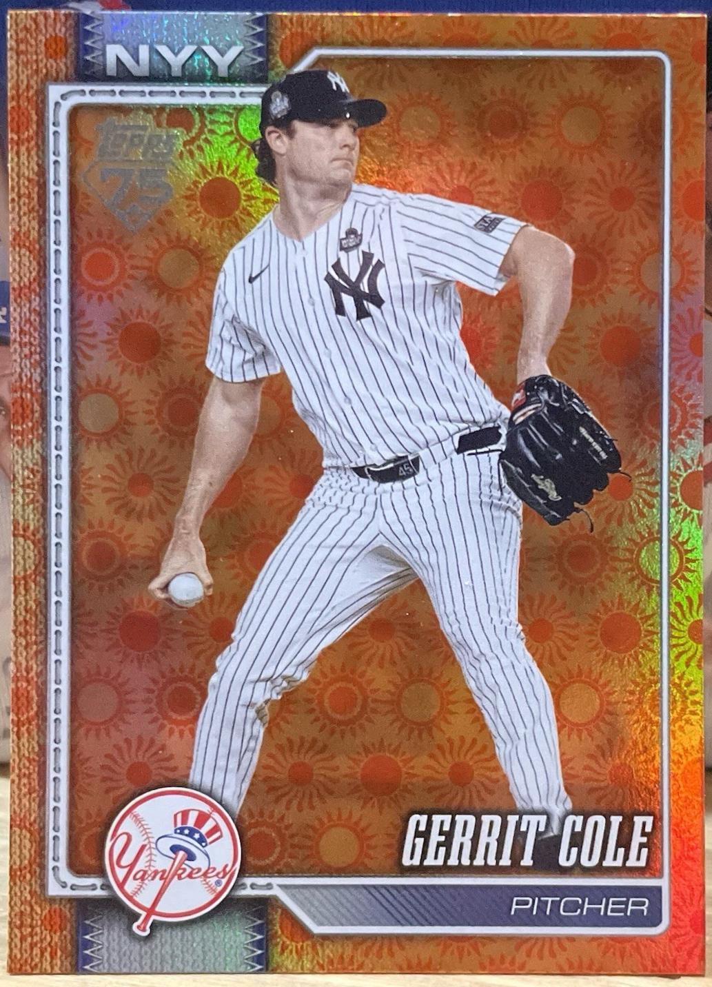 Gerrit Cole [Orange Diamante Foil] #450