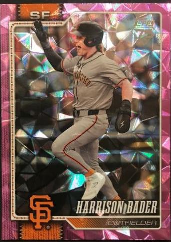 Harrison Bader [Pink Diamante Foil] #624