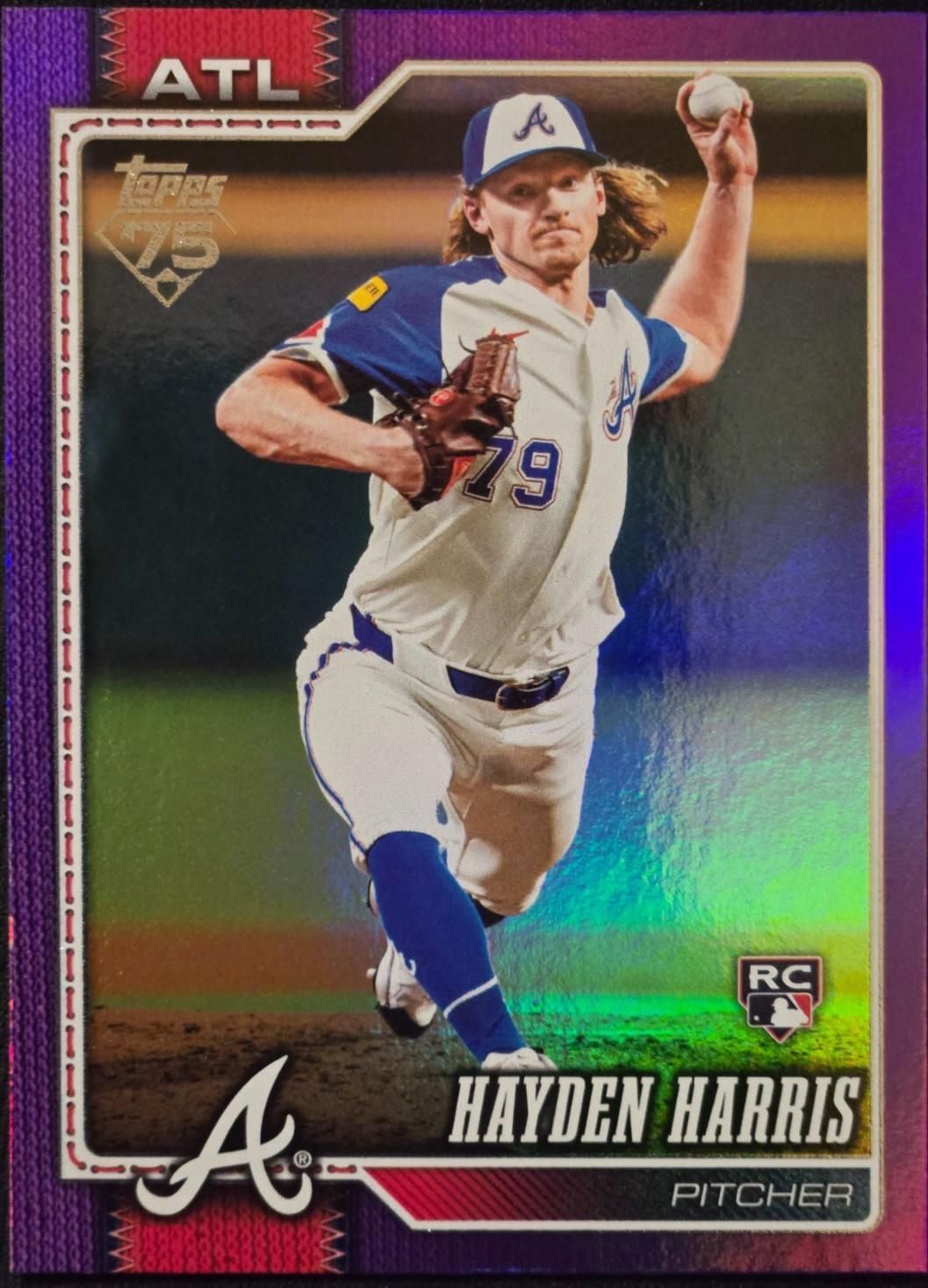 Hayden Harris [Purple Rainbow Foil] #410
