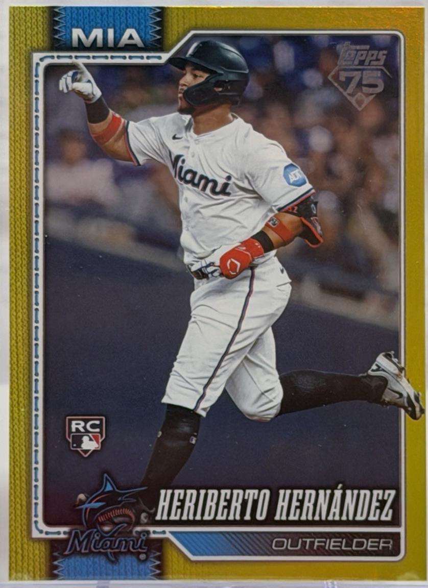 Heriberto Hernandez [Yellow Rainbow Foil] #578